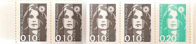 C1502 - Philatelie - Carnet de timbres a composition variable N° 1502 du catalogue Yvert et Tellier - Carnet de timbres de france de collection