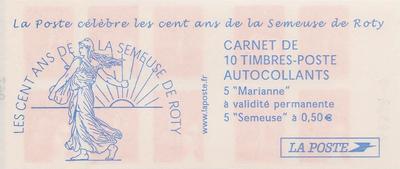 C1511 - Philatélie - Carnet de timbres à composition variable N° 1511 du catalogue Yvert et Tellier - Carnet de timbres de france de collection