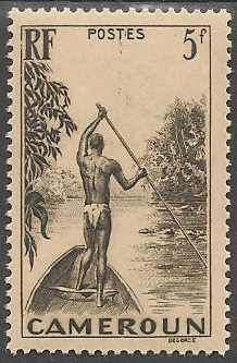 CAM189 - Philatélie - Timbre du Cameroun N° Yvert et Tellier 189 - Timbre de colonies françaises - Timbres de collection