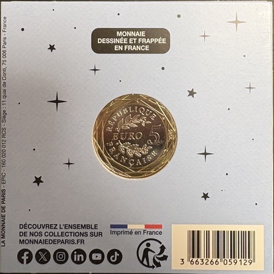 cancer2026, Philatélie 50, Pièce 5€ Collection Astro 2025, Monnaie de Paris