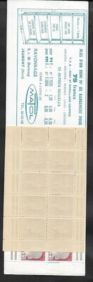 Carnet 1263-C4 - 3 - Philatélie - carnet de timbres de France de collection