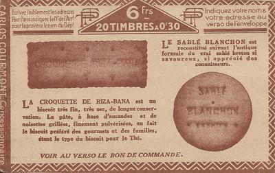Carnet192C5série100 - Philatelie - Timbre de France n° YT 192C5 carnet d'usage courant - Timbres de collection