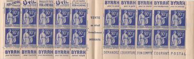 Carnet368C1 - Philatélie - Timbre de France n YT 368C1 carnet d'usage courant - Timbres de collection