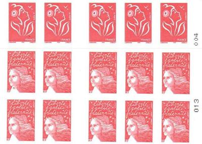 Carnets - Philatélie - carnets de timbres de France d'usage courant