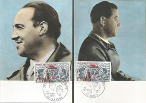 Cartes 1973 + - Philatélie 50 - cartes maximum de France - timbres de France de collection