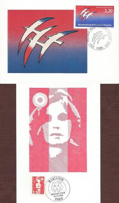 Cartes 1989 - Philatélie 50 - cartes maximum de France - timbres de France de collection