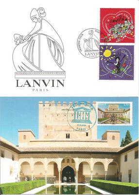 Cartes 2010- Philatélie 50 - cartes maximum de France - timbres de France de collection