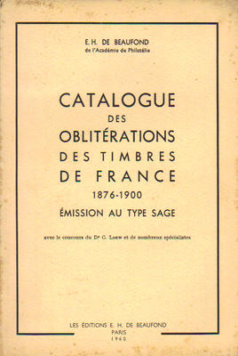 Catalogue Oblitérations timbres de France - Philatelie - catalogue philatélique d'occasion