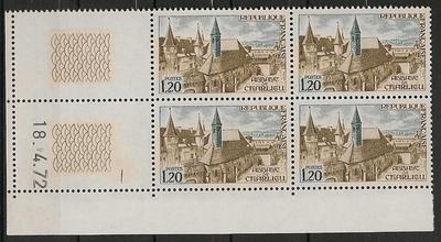 CD1712 - Philatelie - Coin daté timbre de France N° Yvert et Tellier 1712 - Coins datés de France - Timbres de collection