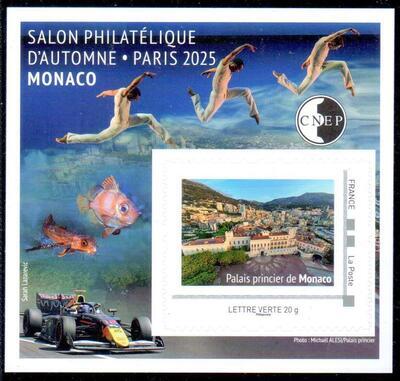 CNEP102, Philatélie 50, Bloc CNEP 102, Monaco 2025