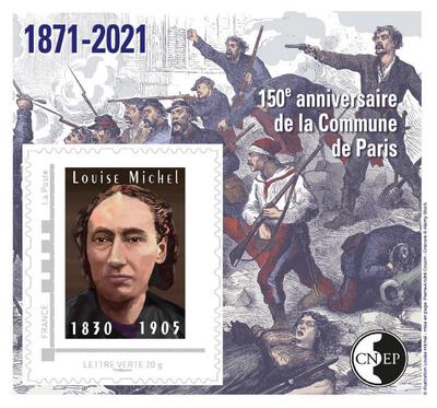 CNEP 2021 - Philatelie - bloc CNEP - timbre de France de collection