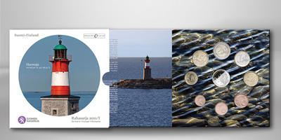 Coffret BU Finlande 2011 - Philatélie 50 - pièces de monnaies de collection de Finlande