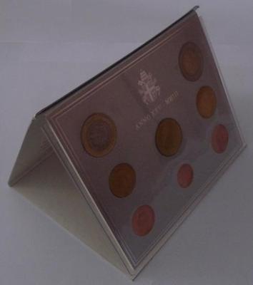 Coffret BU Vatican 2003 - Philatélie 50 - pièces de monnaies du Vatican 2006