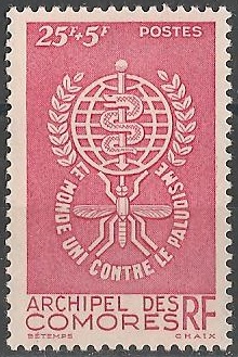 COMO25 - Philatélie - Timbre des Comores N° Yvert et Tellier 25 - Timbres de collection