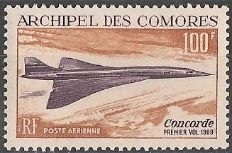 COMOPA29 - Philatélie - Timbre Poste Aérienne des Comores N° Yvert et Tellier 29 - Timbres de collection