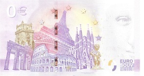 Billet 0 € souvenir PAPE-1 - Philatélie - Billets Souvenirs