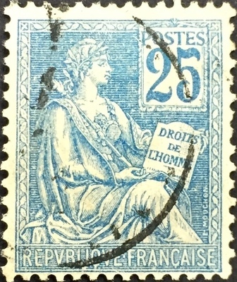 RF118O - Philatélie - Timbre de France n° Yvert et Tellier 118 oblitéré - Timbres de collection