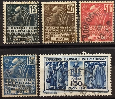 RF270/274O - Philatélie - Timbre de France n° Yvert et Tellier 270 et 274 oblitéré - Timbres de collection