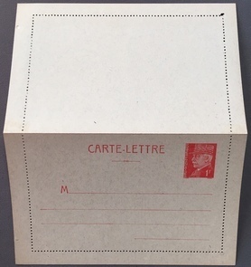 EP514-CL1bis - Philatélie - Entiers Postaux - timbres de France