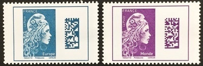 RF5257/58 - Philatelie - timbres de France de collection 5257/58