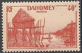 DAH127 - Philatélie - Timbre du Dahomey N° Yvert et Tellier 127 - Timbres des colonies françaises - Timbres de collection