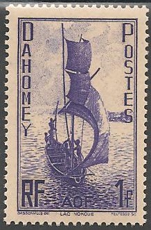 DAH132 - Philatélie - Timbre du Dahomey N° Yvert et Tellier 132 - Timbres des colonies françaises - Timbres de collection