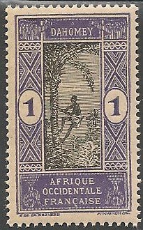 DAH43 - Philatélie - Timbre du Dahomey N° Yvert et Tellier 43 - Timbres des colonies françaises - Timbres de collection