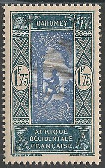 DAH97 - Philatélie - Timbre du Dahomey N° Yvert et Tellier 97 - Timbres des colonies françaises - Timbres de collection