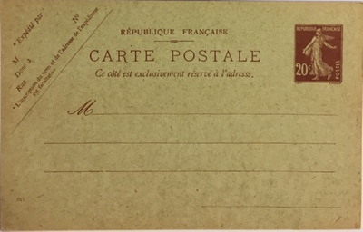 EP139-CP2 - Philatélie - Entiers Postaux - timbres de France