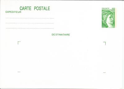 EP1970-CP1 -  Philatélie - Entiers Postaux - timbres de France