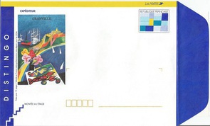 EP2005-E- GRANVILLE - philatelie-entiers postaux-enveloppe distingo-timbres-de-france