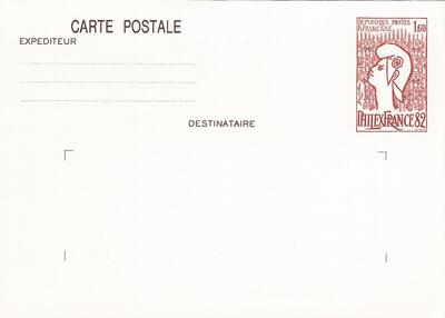 EP2216-CP1 - Philatélie - Entiers Postaux - timbres de France