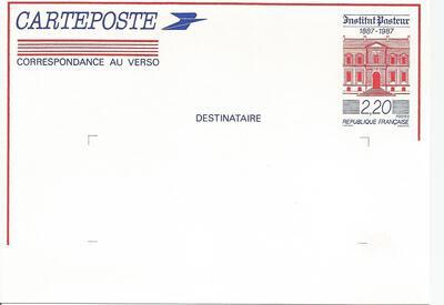 EP2496-CP1-Philatélie - Entiers Postaux - timbres de France