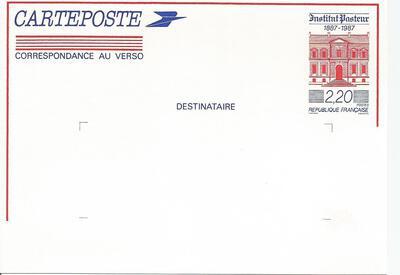 EP2496-CP1-Philatélie - Entiers Postaux - timbres de France