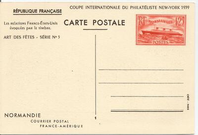 EP299a-CP1- Philatélie - Entiers Postaux - timbres de France