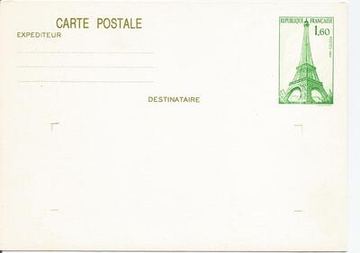EP429-CP1 - Philatélie - Entiers Postaux - timbres de France