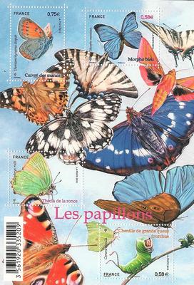 F4498 - Philatélie - Feuillet de timbres de France N° Yvert et Tellier 4498 - Timbres de collection