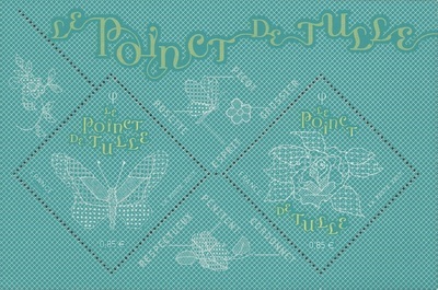 F5187 - Philatelie 50 - feuillet de timbres de France de 2017 - Le Poinct de Tulle