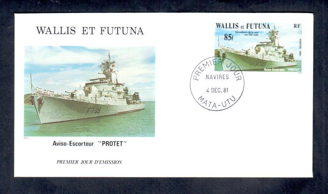 FDC Wallis - Philatelie - enveloppe 1er jour de Wallis et Futuna
