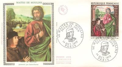 FDCRF1732 - Philatélie - Enveloppe 1er jour de France oeuvre de Maitre de Moulins - Enveloppes 1er jour de collection