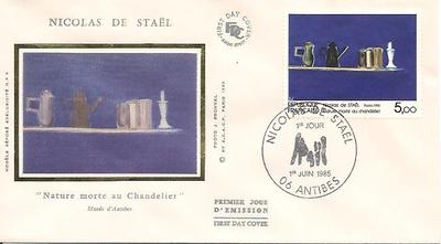 FDCRF2364 - Philatélie - Enveloppe 1er jour de France oeuvre de Stael - Enveloppes 1er jour de collection