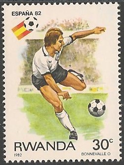 Philatélie - Foot espagne 82 - Timbres de collection