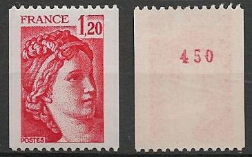 FR1981Ba - Philatélie - Timbre de France N° 1981Ba du catalogue Yvert et Tellier numéro rouge - Timbres de collection