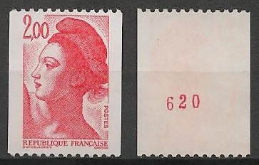 FR2277a - Philatélie - Timbre de France N° 2277a du catalogue Yvert et Tellier numéro rouge - Timbres de collection