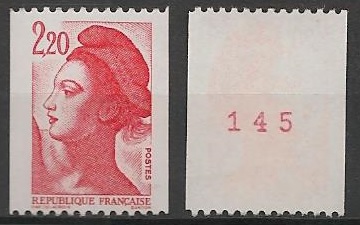 FR2379b - Philatélie - Timbre de France N° 2379b du catalogue Yvert et Tellier numéro rouge - Timbres de collection