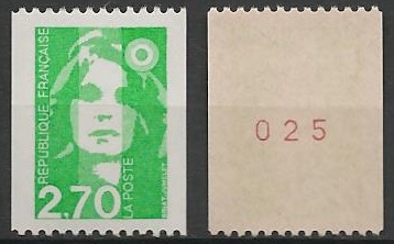 FR3008a - Philatélie - Timbre de France N° 3008a du catalogue Yvert et Tellier numéro rouge - Timbres de collection