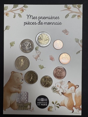 €FRA2025FDC, Philatélie 50, Mes premières pièces de monnaies, Euros FDC 2025