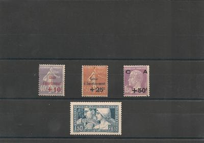 FRC1928 - Philatélie - Année complète de timbres de France année 1928 - Timbres de collection