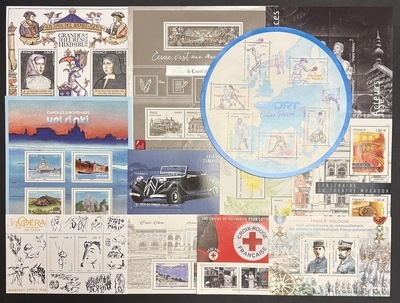FRC2019, Philatélie 50, Blocs Année complète de timbres de France 2019