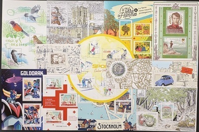 FRC2021, Philatélie 50, Année complète timbres de France 2021, Goldorak